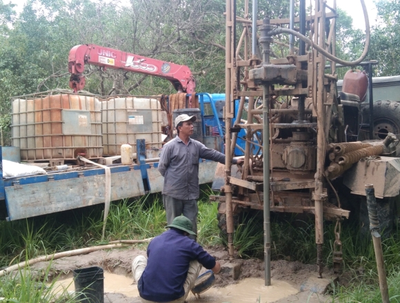 Khảo sát địa chất công trình, thăm dò khai thác nước